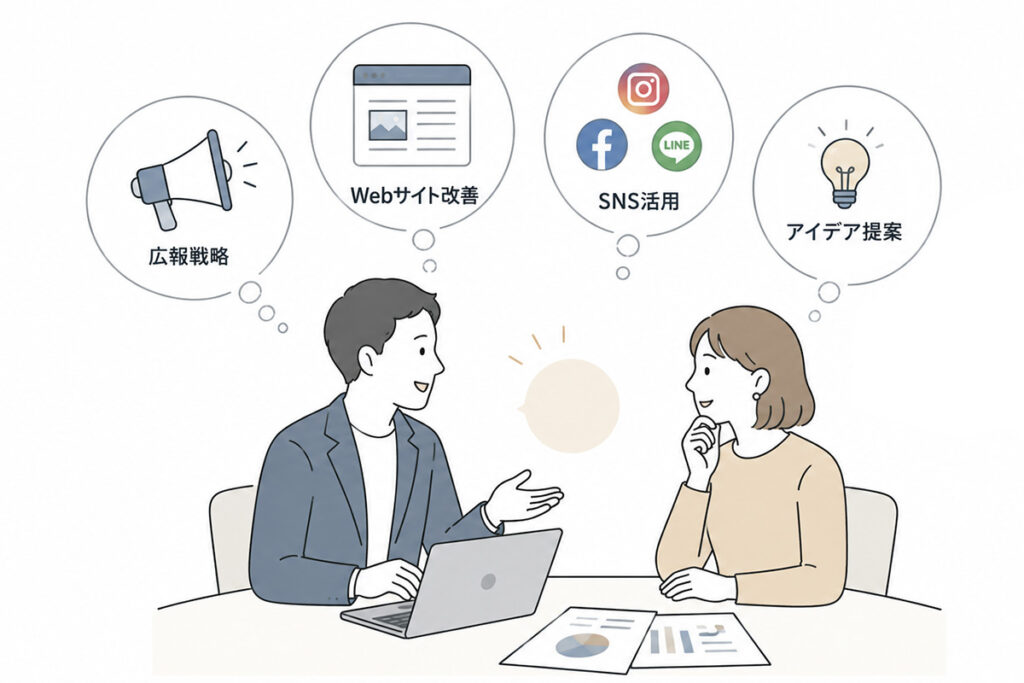 広報・Web改善の相談